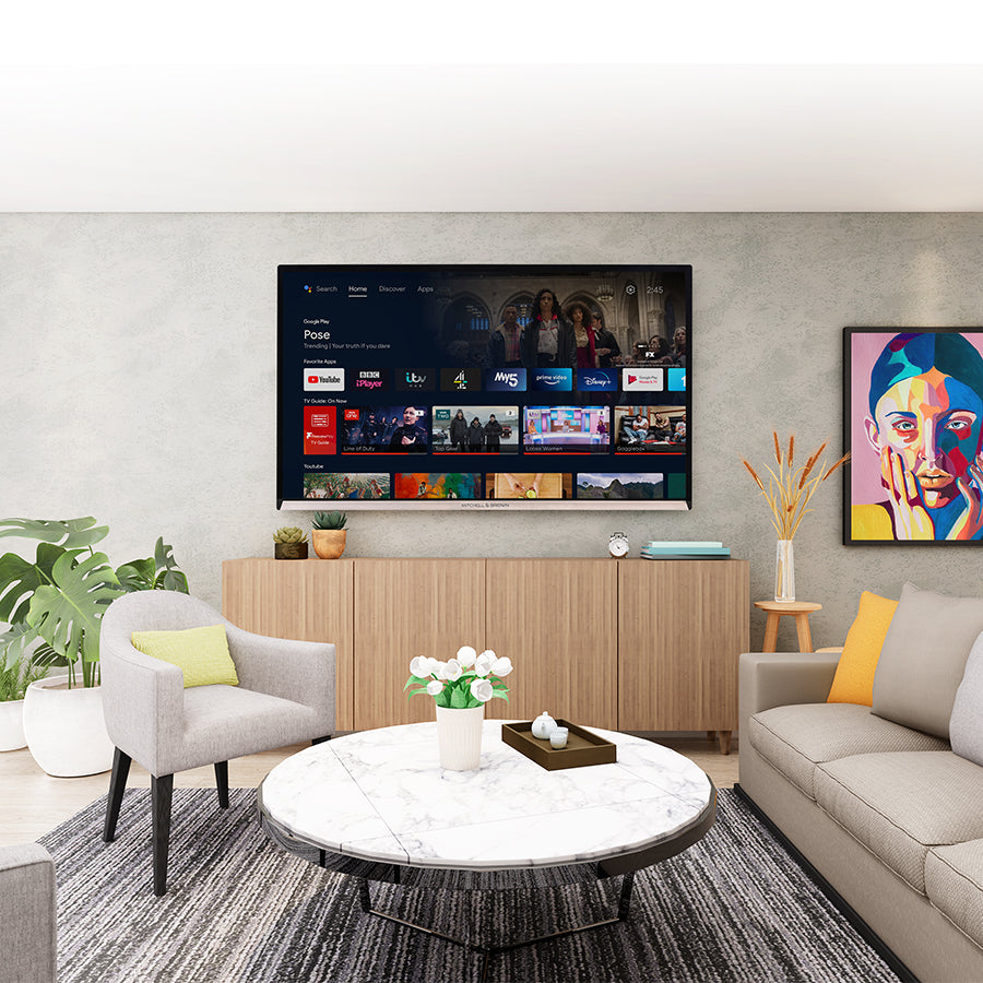 Mitchell & Brown JB-43SM1811A 43" LED Freeview Full HD Smart Android TV