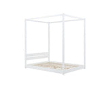 Darwin Four Poster King Bed - White