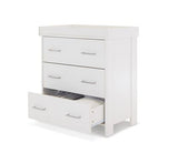 Nina Mini 3 Piece Room Set & Underdrawer - White Wash