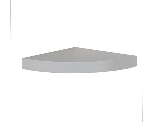 Hudson corner box shelf kit - light grey