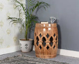 Athena Mango Wood Side Table