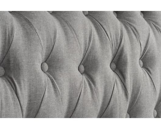 Valentino King Bed - Grey