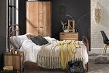 Harben 3 Drawer Chest Distressed Oak Effect