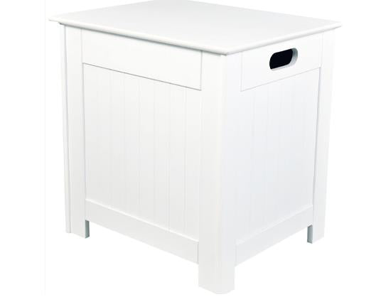 Asher Laundry Cabinet White