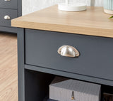 Lachlan Lamp Table-Blue