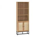 Petra Tall Bookcase- Oak