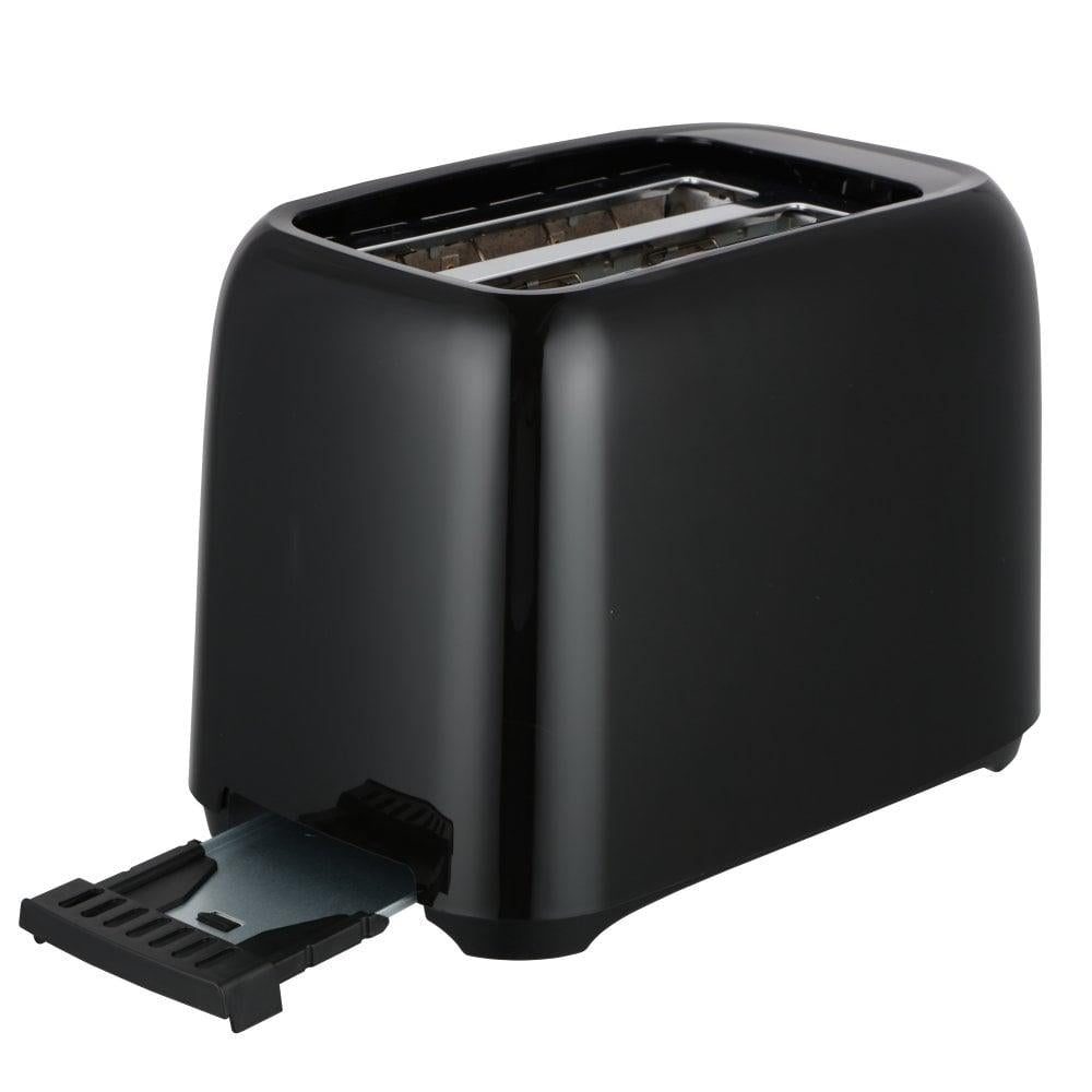 Toaster Essential Daewoo Essentials 2 Slice Toaster Black – Owncomforts