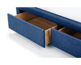 Frankie 4 Drawer King Bed - Blue
