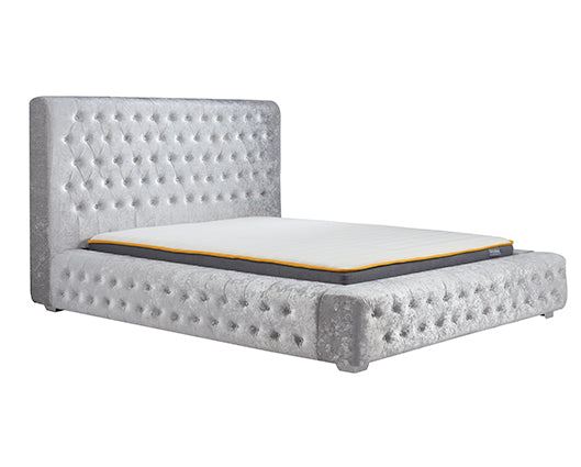 Grande King Bed - Grey