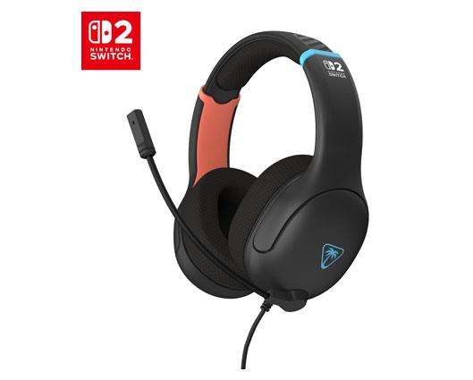 Turtle Beach Airlite Fit Charcoal Black Wired Gaming Headset - Nintendo Switch