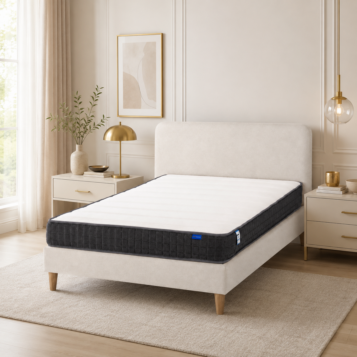 Mister Mattress 4'6ft Open Coil Mattress