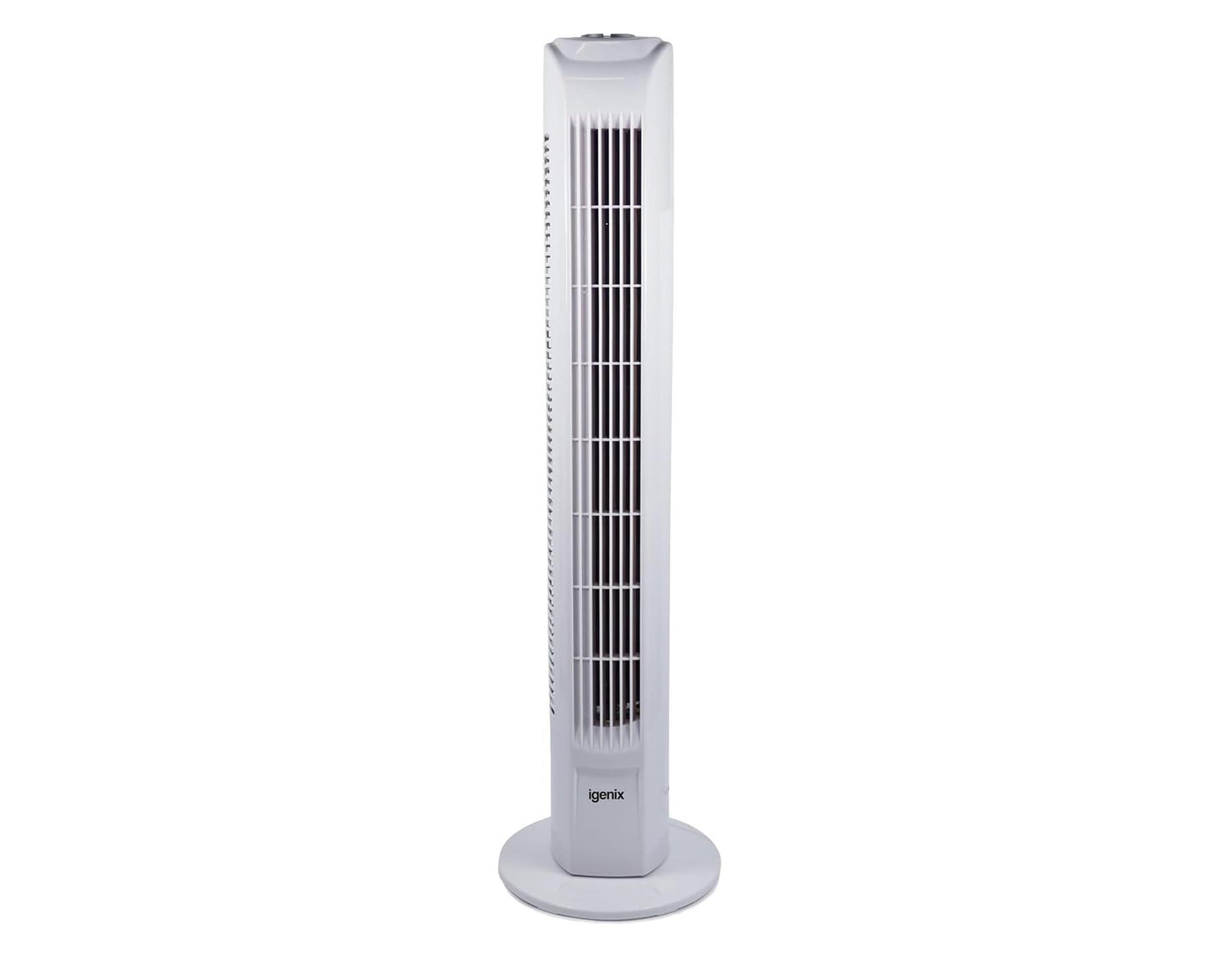 Igenix 30" Tower Fan with 7 Hour Timer and Remote Control - White