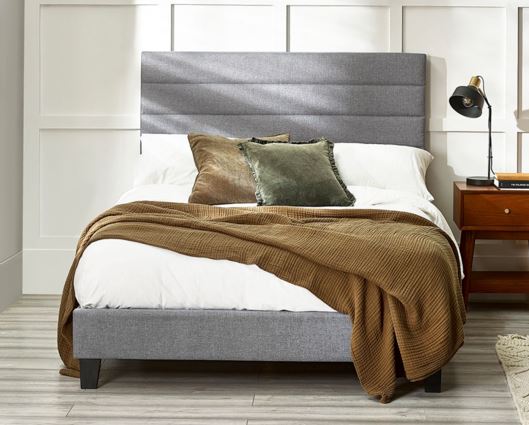 Merida Single Bed - Grey