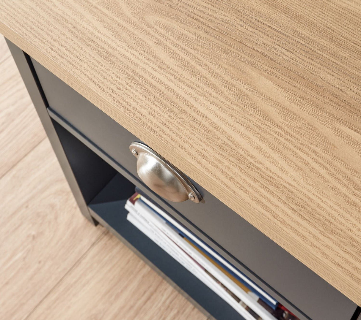 Lachlan Lamp Table-Blue