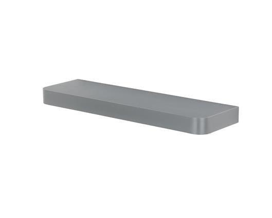 Trent narrow floating shelf kit - matt grey