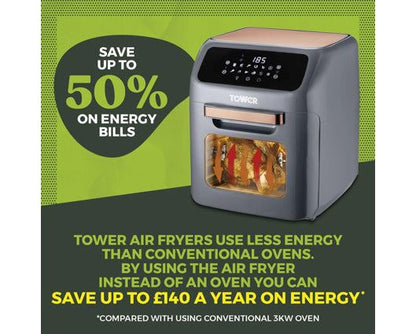 Tower Vortx 12L Air Fryer Oven with Rapid Air Circulation