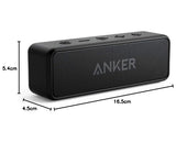 Soundcore Anker 2 Portable Bluetooth Speaker - Black