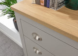 Lachlan 2 Door 1 Drawer Shoe Cabinet-Grey