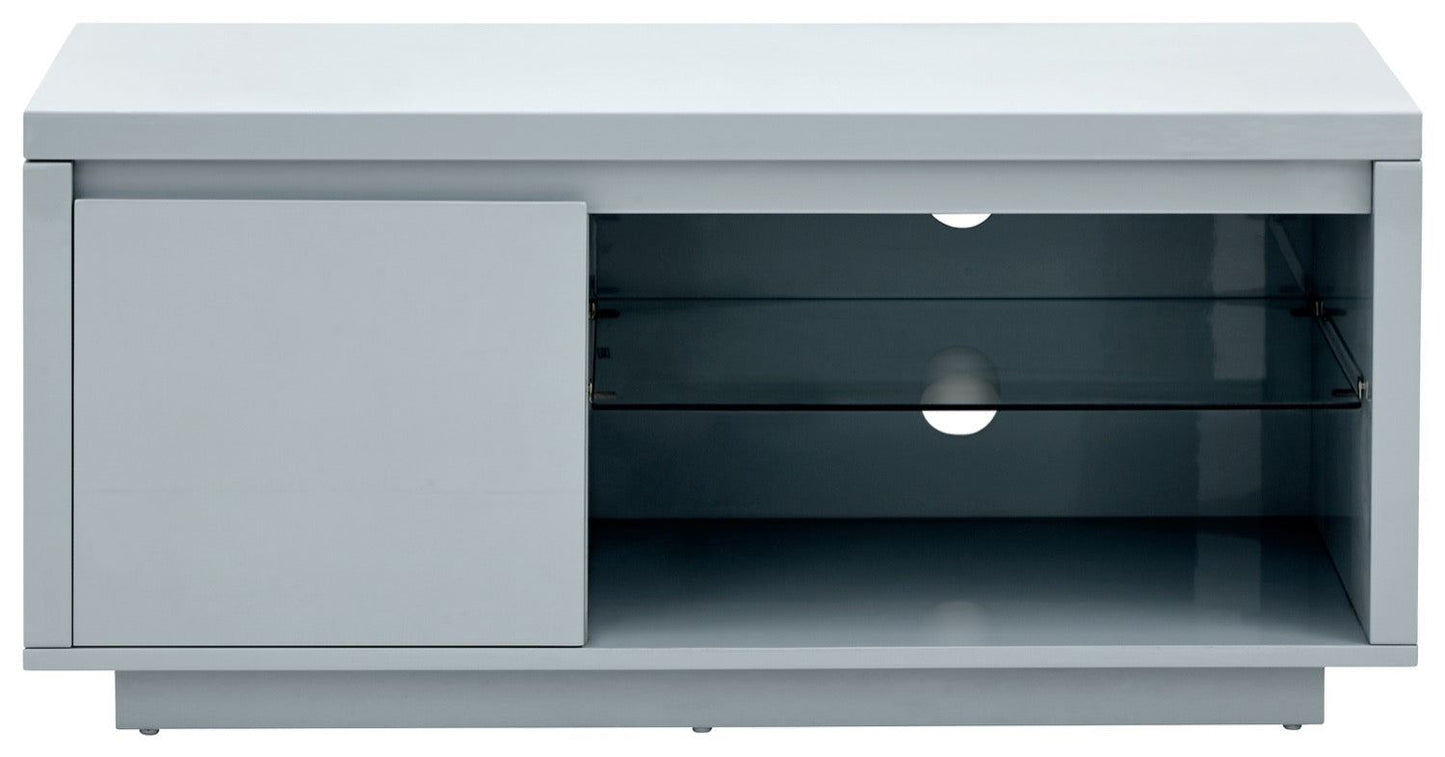 Arctic High Gloss LED TV Unit-Grey