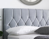 Loxley Small Double Bed - Grey