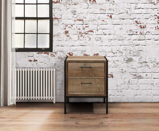 Downtown 1 Drawer Bedside
