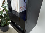 Graze Tall Shelf Unit with LED-Black