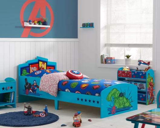 Avengers Single Bed