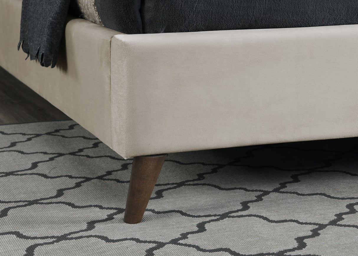 Eleanor Small Double Bed - Warm Stone
