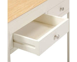 BORDEAUX CONSOLE TABLE - IVORY/OAK