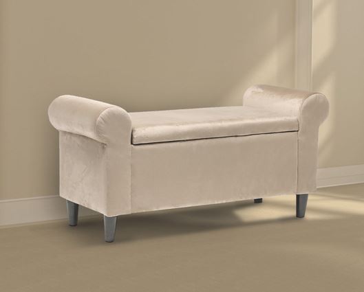 Harloe Storage Ottoman Beige