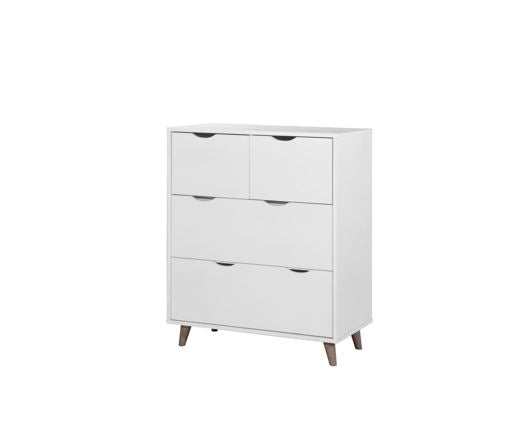 Pexton 3 Piece Bedroom Set 2+2 Drawer