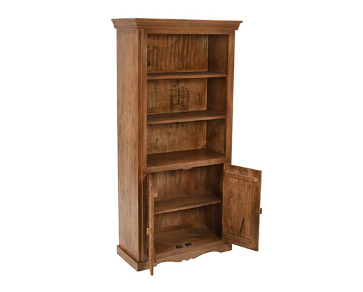 Athena Mango Wood Large Bookcase