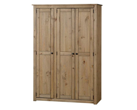 Pike 3 Door Wardrobe 