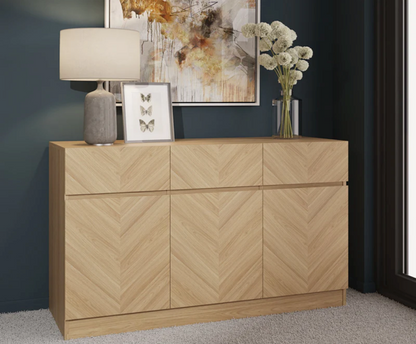 Ciaro Large Sideboard- Euro Oak