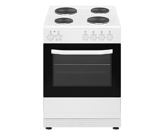 Simfer SIM60EW 60cm Single Cavity Electric Cooker with Solid Plate Hob