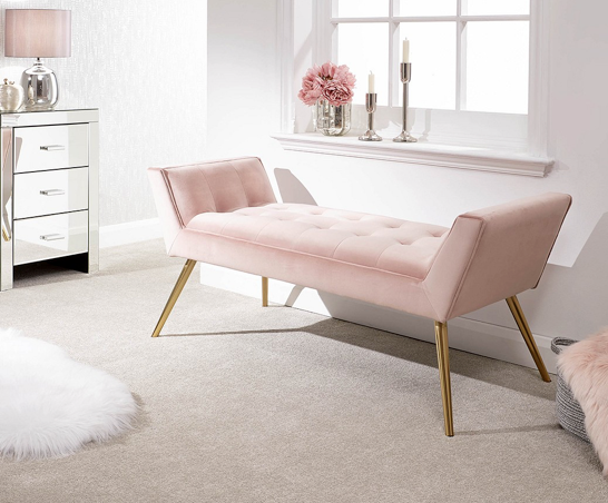 Tilly Window Seat- Blush Pink