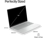 HP OmniBook 3 16" Laptop - Intel Core 3, 256 GB SSD, Silver