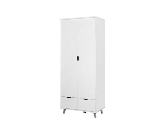 Pexton 2 Door Wardrobe with 2 Drawers