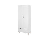 Pexton 2 Door Wardrobe with 2 Drawers