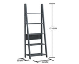 Ladder Bookcase-Dark Grey