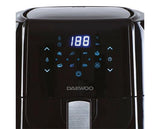 Daewoo 5.5L Air fryer with Single Basket Air Fryer Cookbook and Silicone Tray with Divider