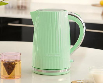 Russell Hobbs Eden 2 Slice Toaster & 1.7L Kettle Green