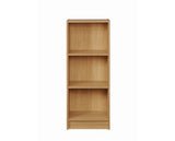 Medium Narrow Bookcase-Oak