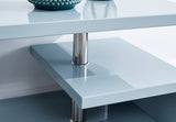 Arctic High Gloss LED Coffee Table-Grey