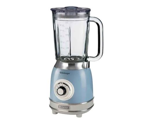 Ariete Vintage 1.5 Litre Glass Jug Blender -  Blue