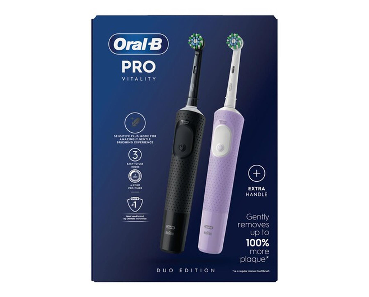 Oral-B Vitality Pro Duo Pack Electric Toothbrushes