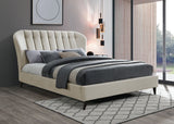 Eleanor Small Double Bed - Warm Stone