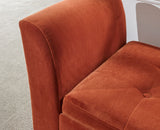 Glam Window Seat-Russet