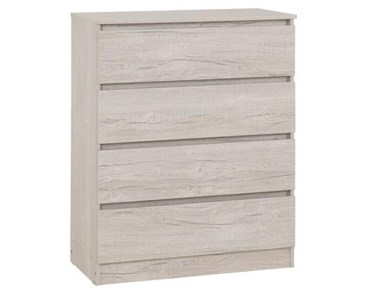 MALVERN 3 DOOR WARDROBE BEDROOM SET - URBAN SNOW