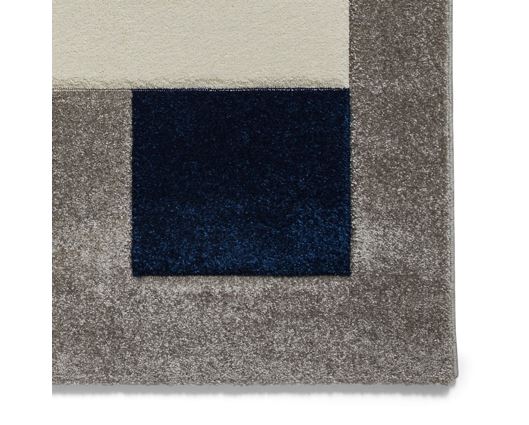 Brooke Grey/Navy - 60cm x 120cm